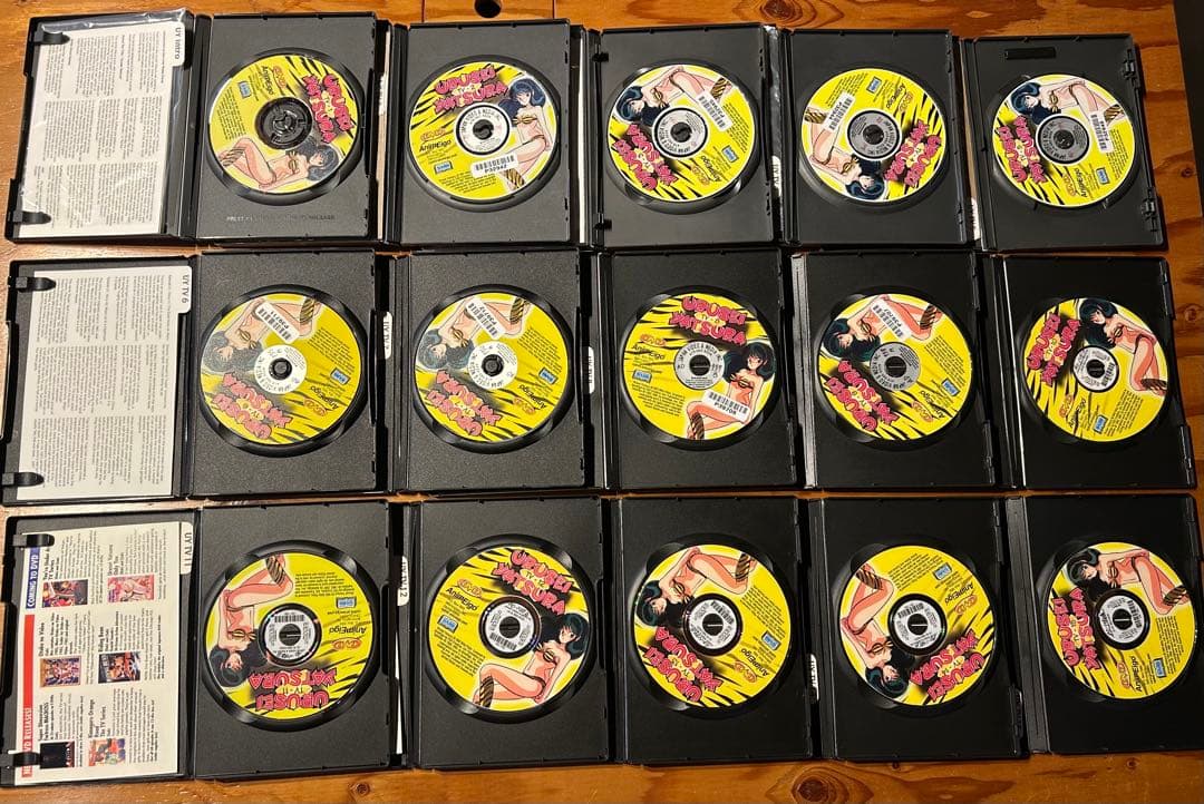 【値下げ中！】うる星やつら 北米版DVD TV1-15 15巻セット