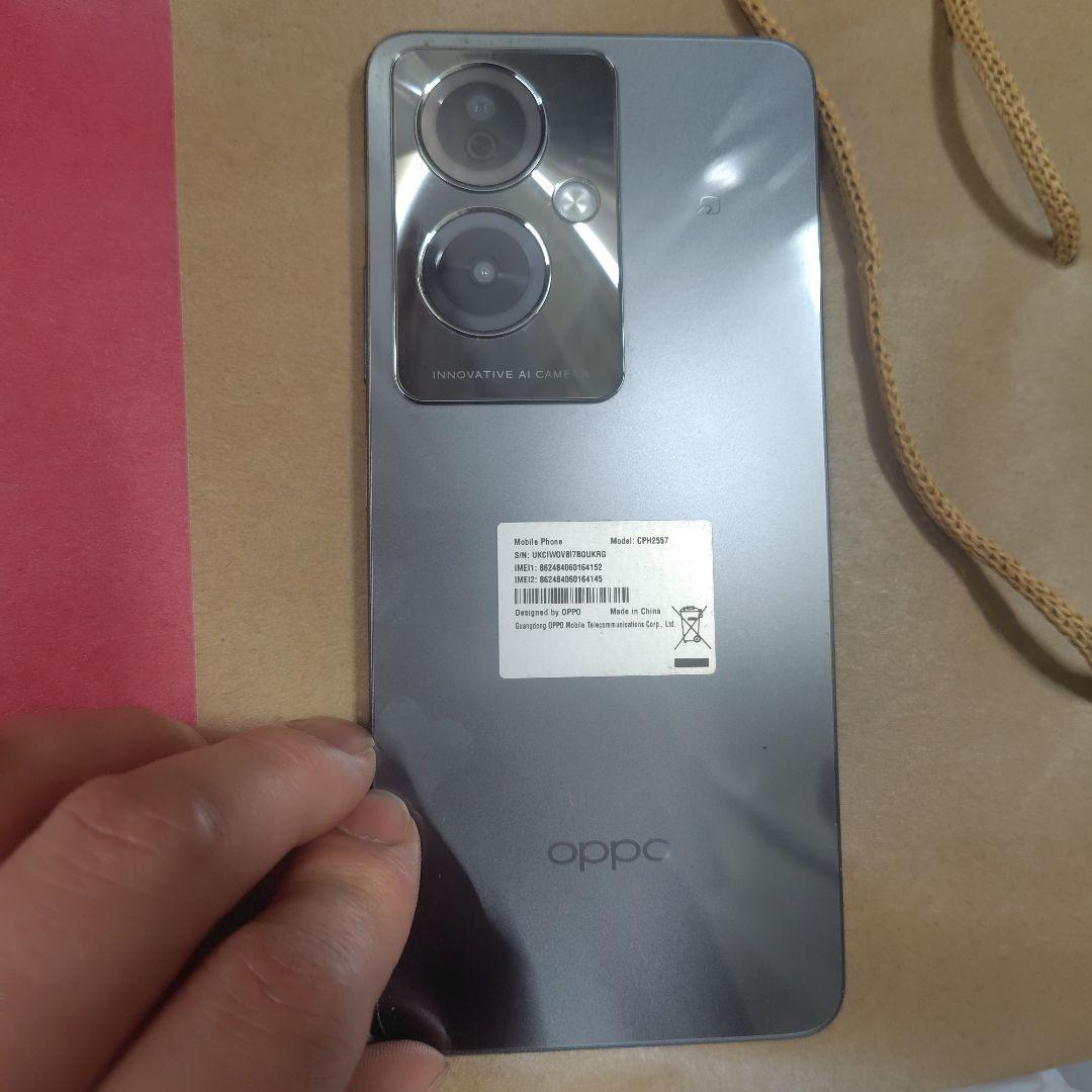 美品 付属品完備 OPPO a79 5g スマートフォン ミステリーブラック