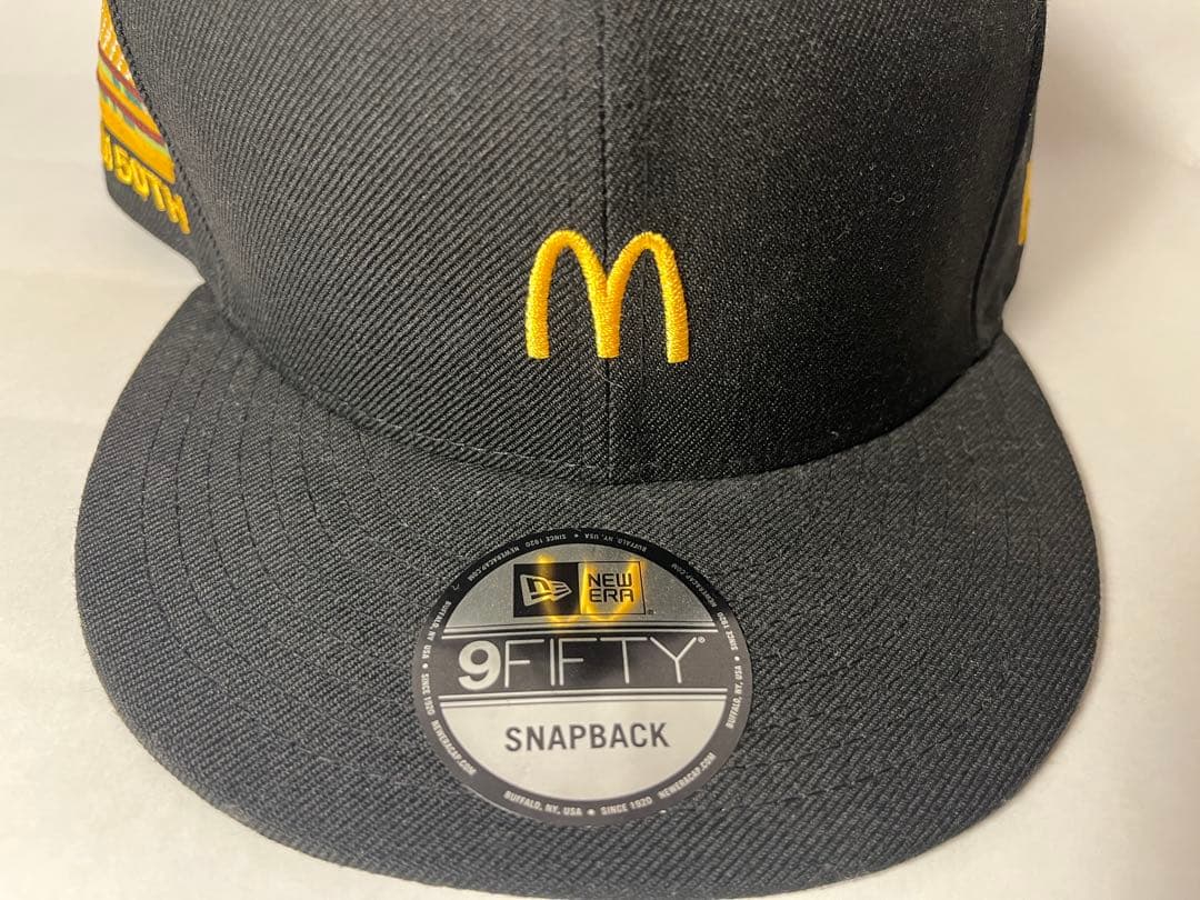 【値下げしました】NewEra×McDonald's ビックマック50周年記念 NEW ERA x McDonald's Baseball Cap Hat Big Mac 50th Anniversary