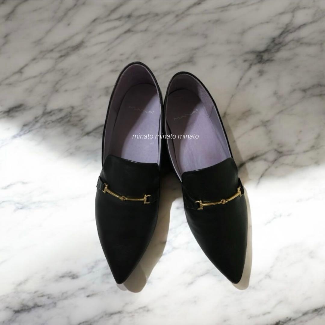 まるふく様専用 新品MANAホースビット・バブーシュ 39 24.5 2足セット