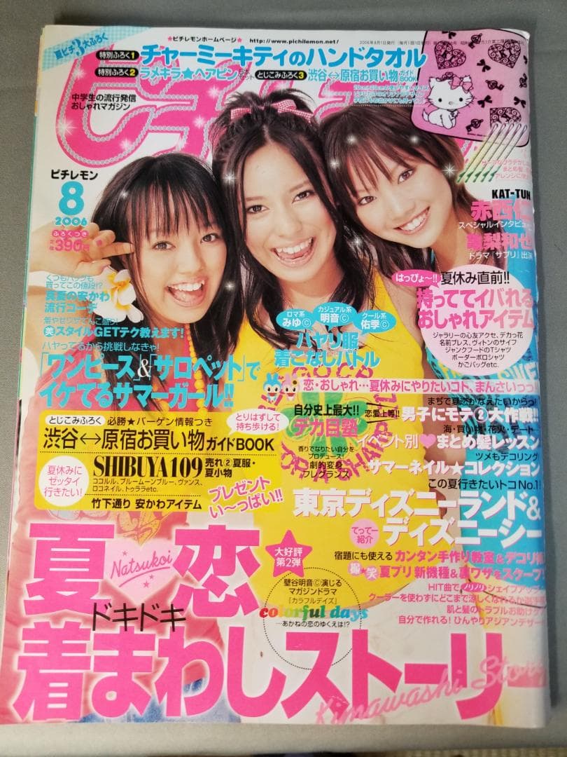 ピチレモン 2006年 8月号◇ダメージ有り、とじ込み付録無し - メルカリ