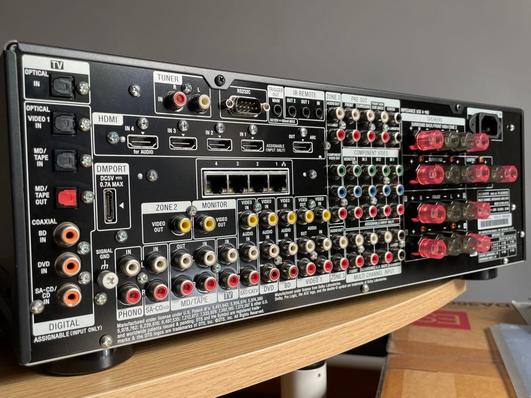 SONY TA-DA3600ES AVアンプ ES 7.1ch 付属品元箱あり