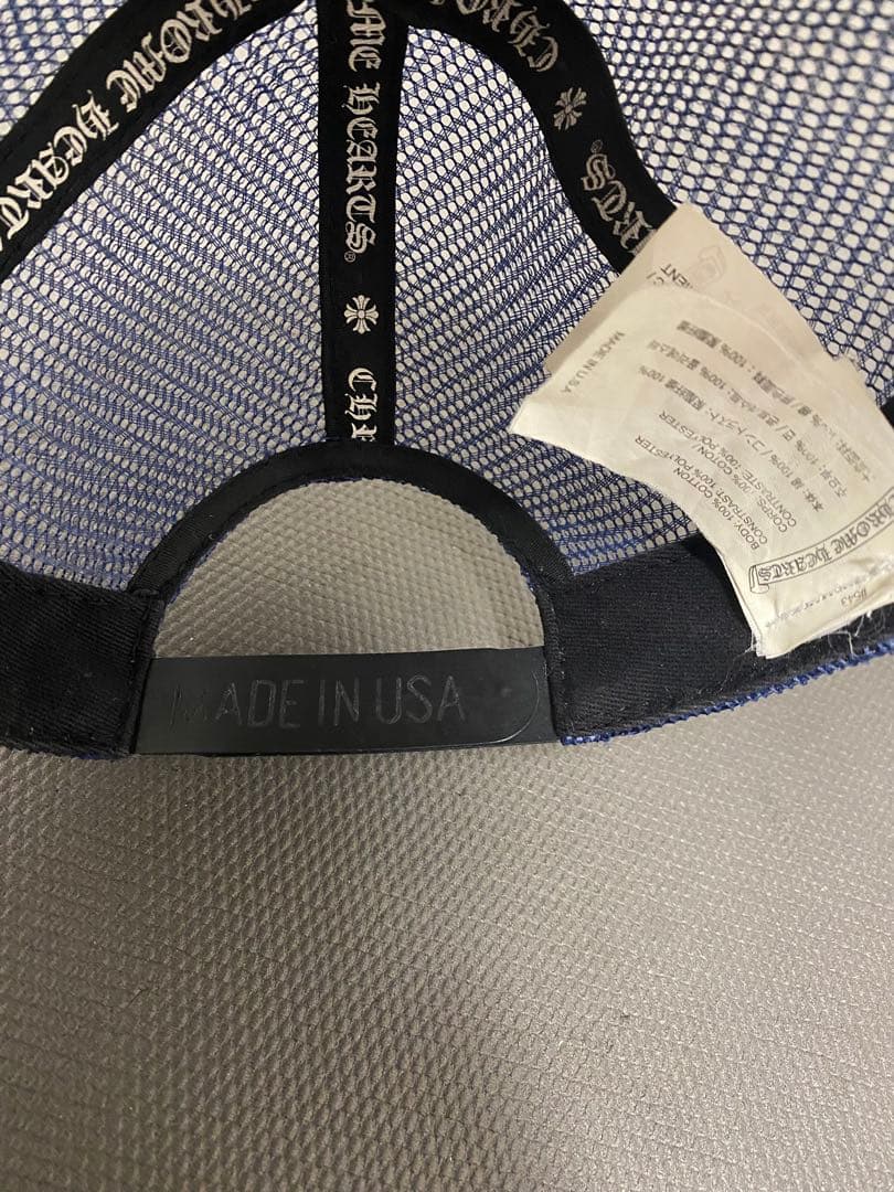 クロムハーツChrome Heartsマイアミ限定CHパッチロゴメッシュキャップ