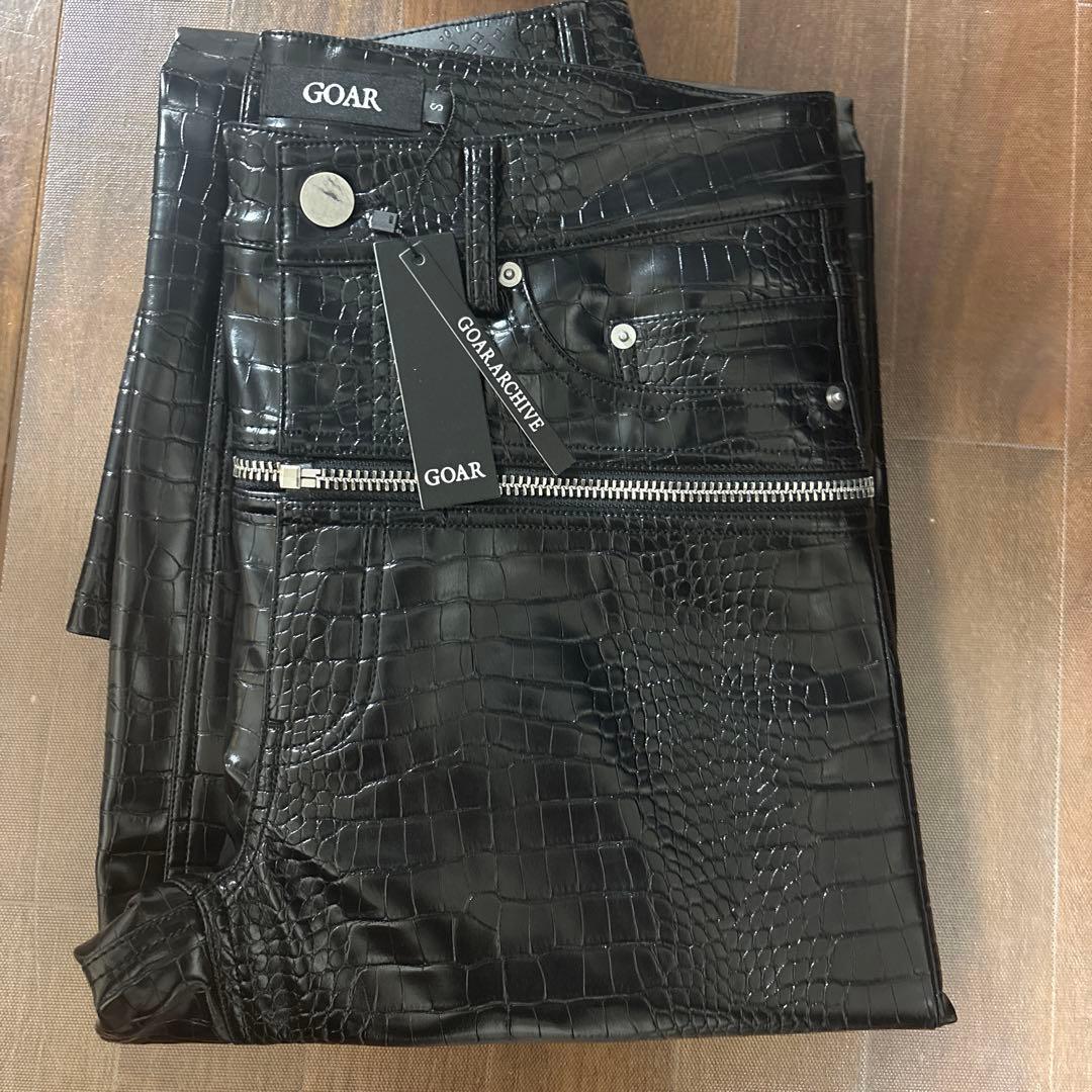 即日発送 超激レア goar.archive クロコレザー ブラック 黒 - メルカリ