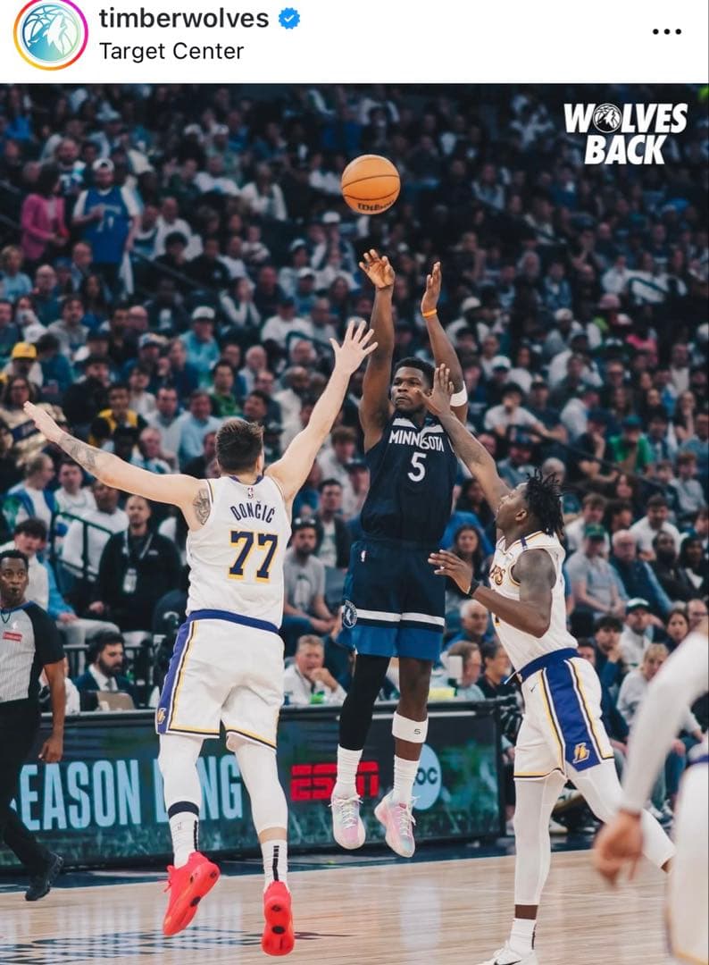 AE1 LOW 26cm プレーオフ着用カラー アンソニー エドワーズ バッシュ