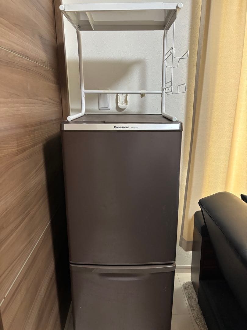 Panasonic 冷蔵庫 ブラウン　2017年製 6ヶ月保証付 168L 2ドア冷蔵庫 ブラウン パナソニック 2016年製～2017