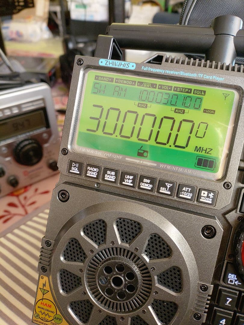 ZHIWHIS ZWS-C919 多機能ラジオチューナー BCLラジオ - メルカリ