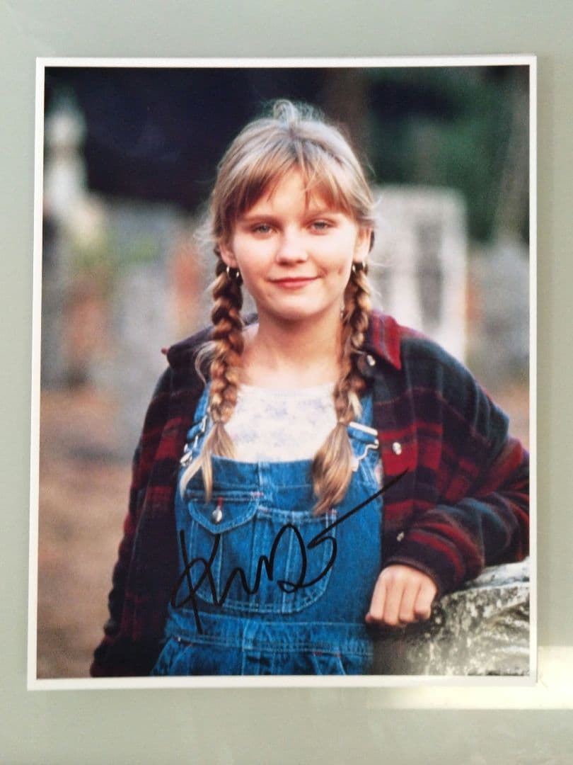 セール中…キルスティン・ダンスト直筆サイン入り超 大型写真