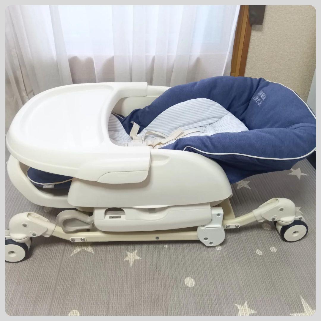 《綺麗❣️》コンビ　電動ハイローチェア　ネムリラ4キャス　AUTO SWING⭐︎