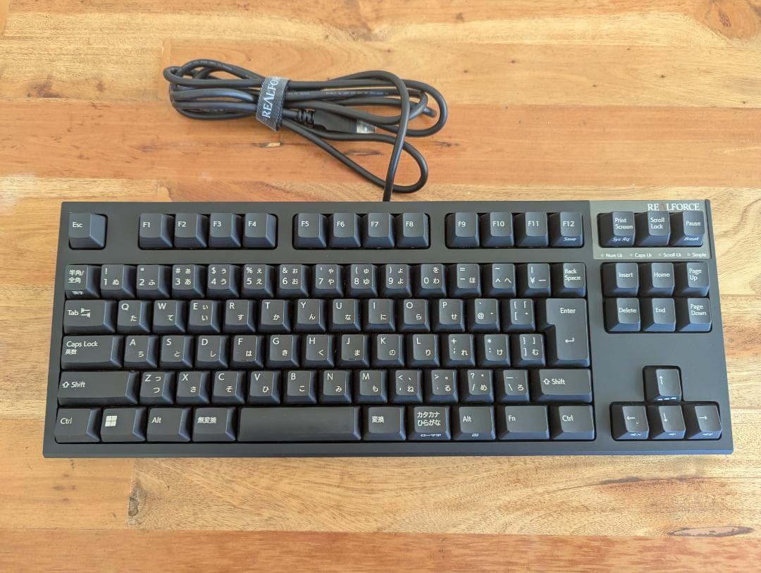 REALFORCE R3SC13 APC 日本語キーボード 本体 説明書 箱付 製品 : REALFORCE / R3SC13 | REALFORCE | 日本製プレミアムキーボード