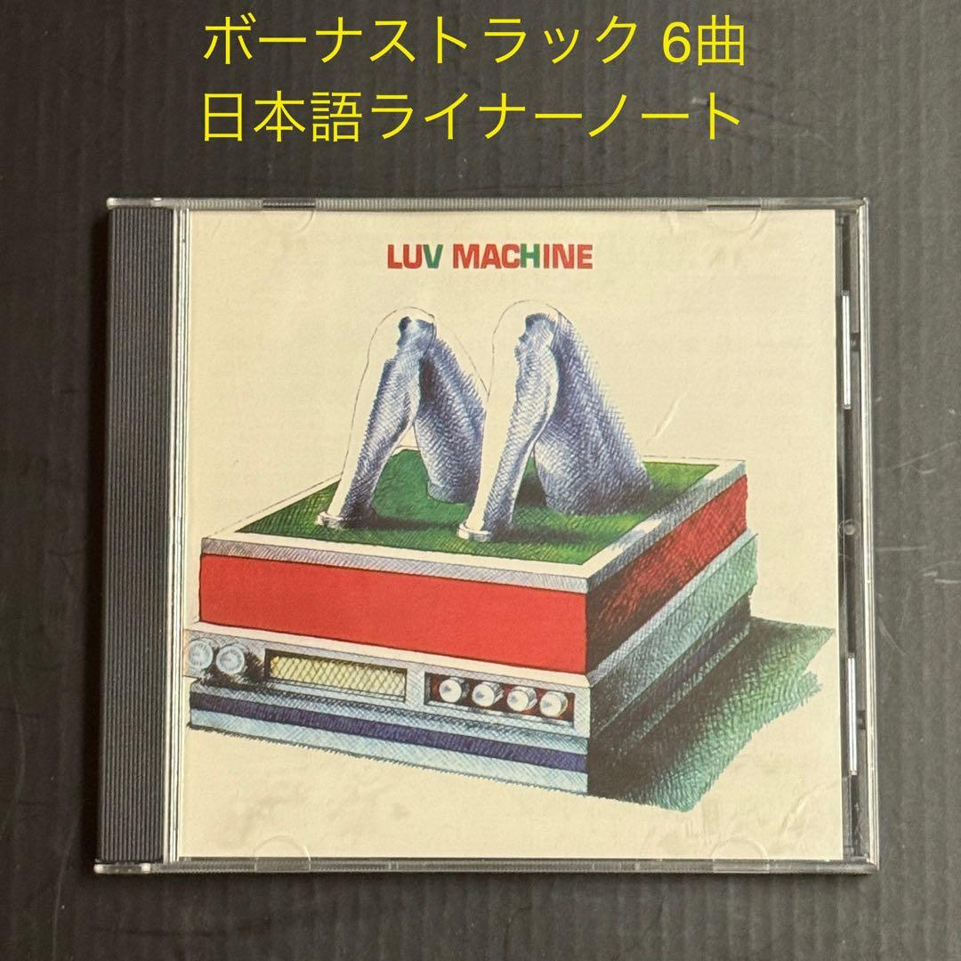 LUV MACHINE ラヴ・マシーン　ボーナストラック6曲 日本語ライナー LUV MACHINE ラヴ・マシーン ボーナストラック6曲 日本語ライナー LUV