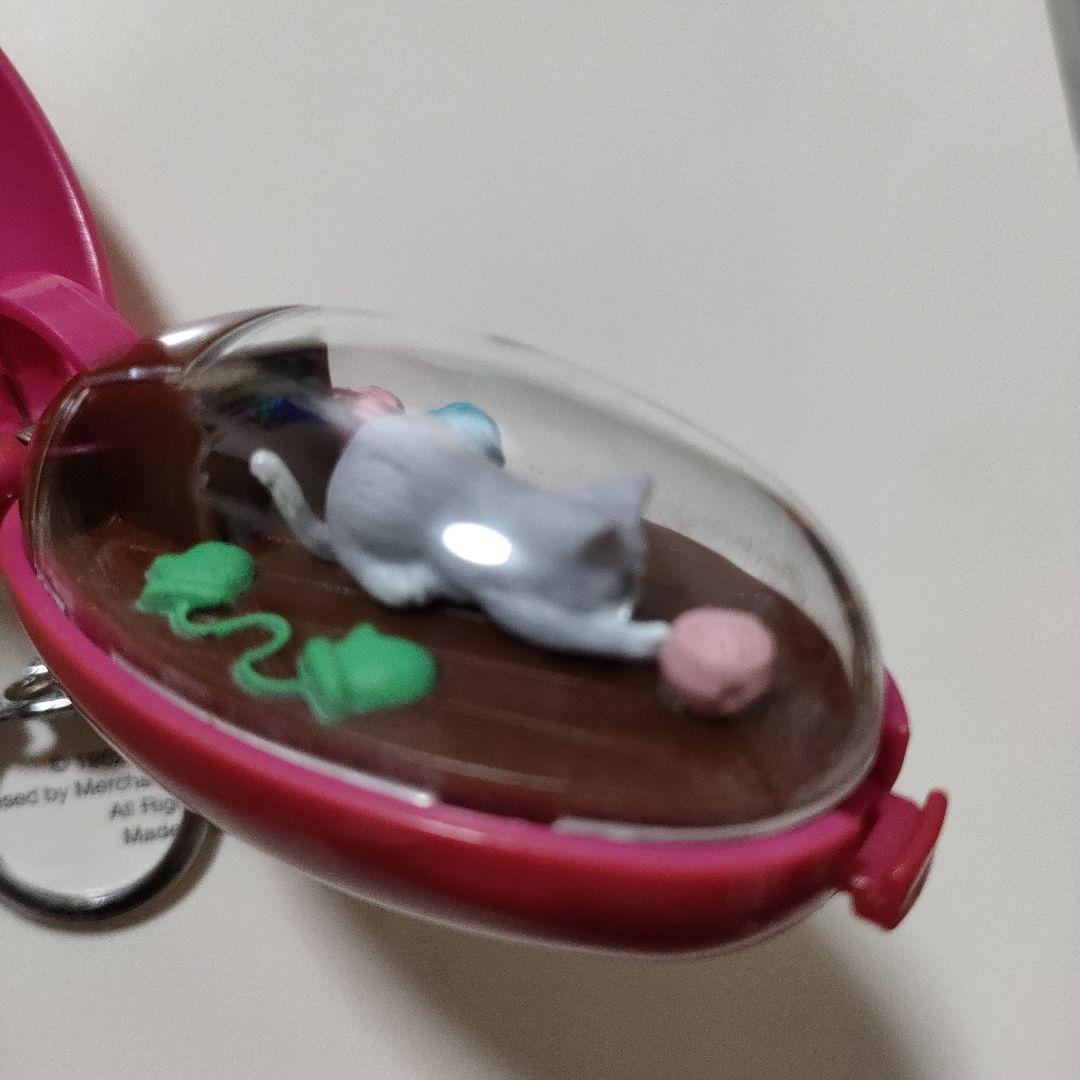 キーホルダー☆平成レトロ☆ポケットクリッター☆猫 - メルカリ