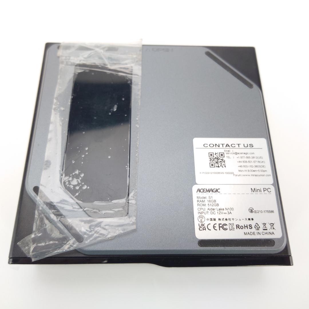 ACEMAGICミニPC n100 3.4GHz 16GB 512GB