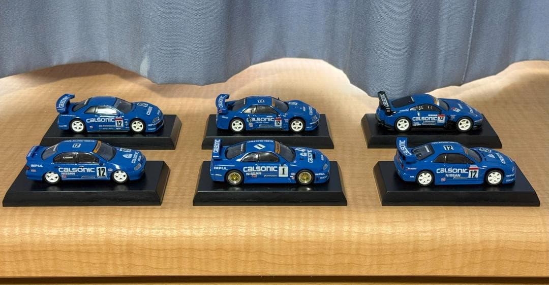 カルソニック ミニカーコレクション 6台セット（1/64スケール） - メルカリ