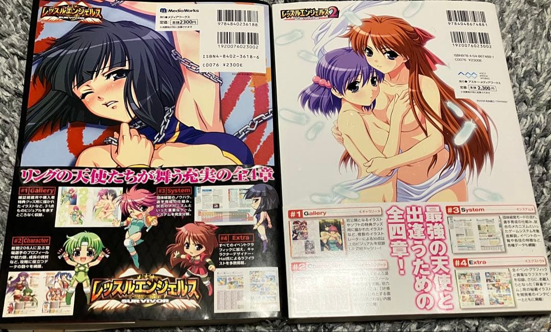 ま*も様 レッスルエンジェルスサバイバー サバイバー2 コンプリートガイド2冊セ