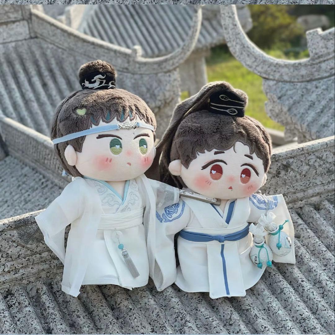 陳情令 王一博 イボ 肖戦 忘羡20cmぬいぐるみ - メルカリ