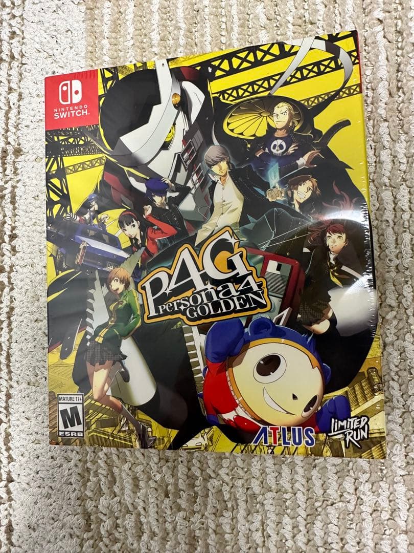 LIMITED RUN ペルソナ4ゴールデングリモワールエディション Switch Limited Run #214: Persona 4 Golden Grimoire Edition