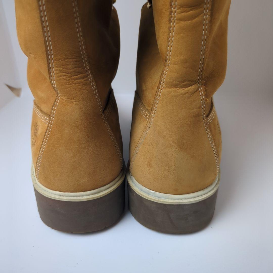 希少 Timberland 8M 26cm ロングブーツ イエロー メンズ