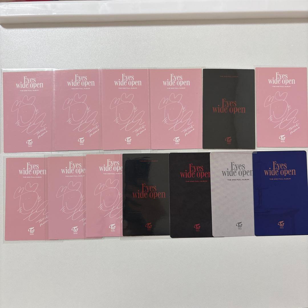 TWICE モモ eyes wide open トレカ セット - メルカリ