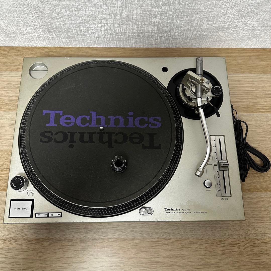 Technics SL-1200MK3D-S ターンテーブル レコードプレーヤー - メルカリ