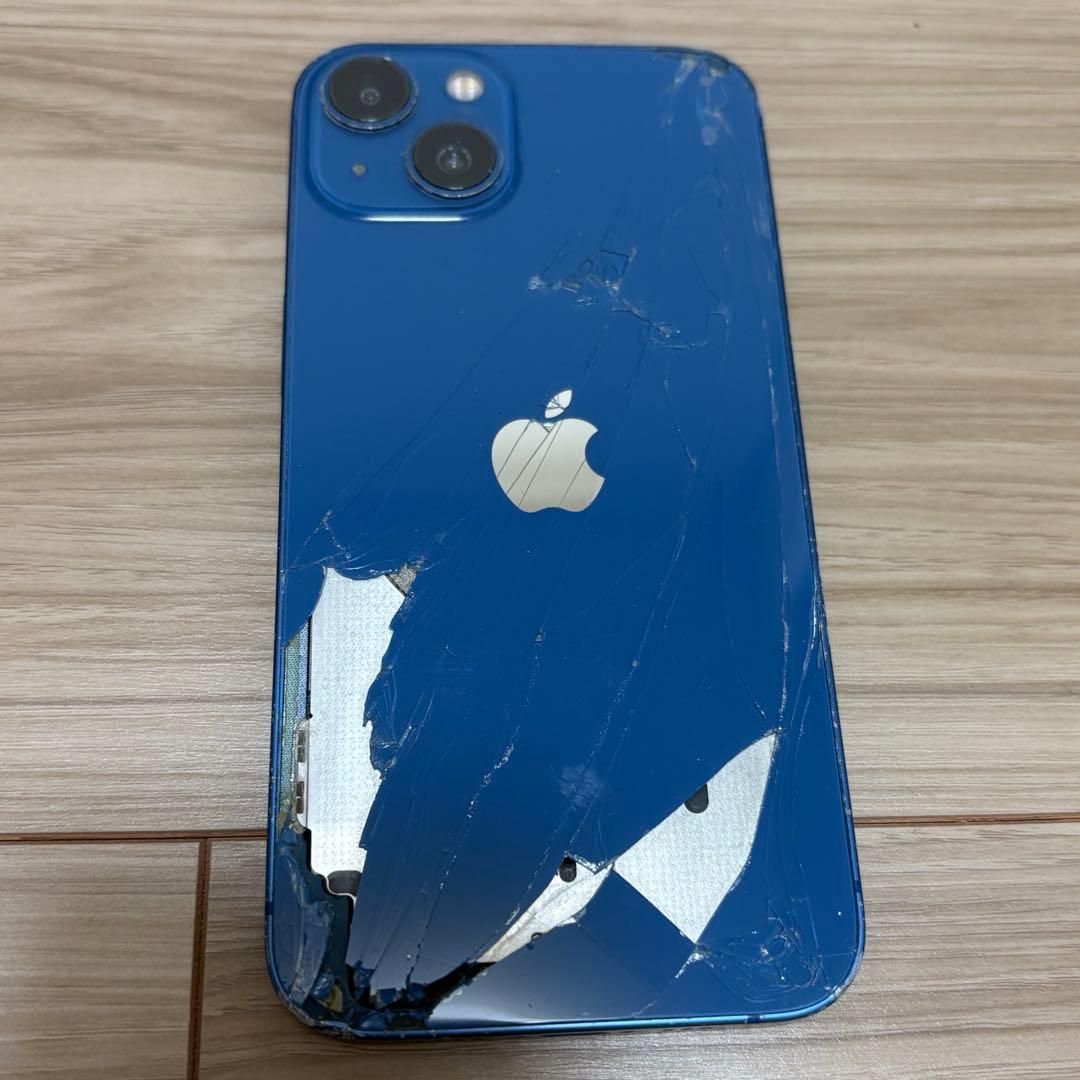 ジャンク品】Apple iPhone 13 ブルー 本体 - メルカリ