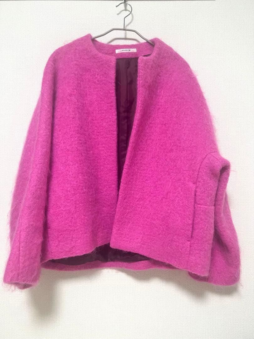 Rougeviflacle シャギーショートコート - メルカリ