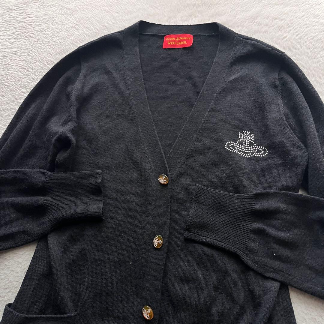 ヴィヴィアンウエストウッド ロングニットカーディガン オーブ