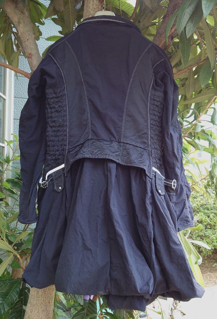 マリテフランソワジルボー ダブルジップ ミリタリー Aライン