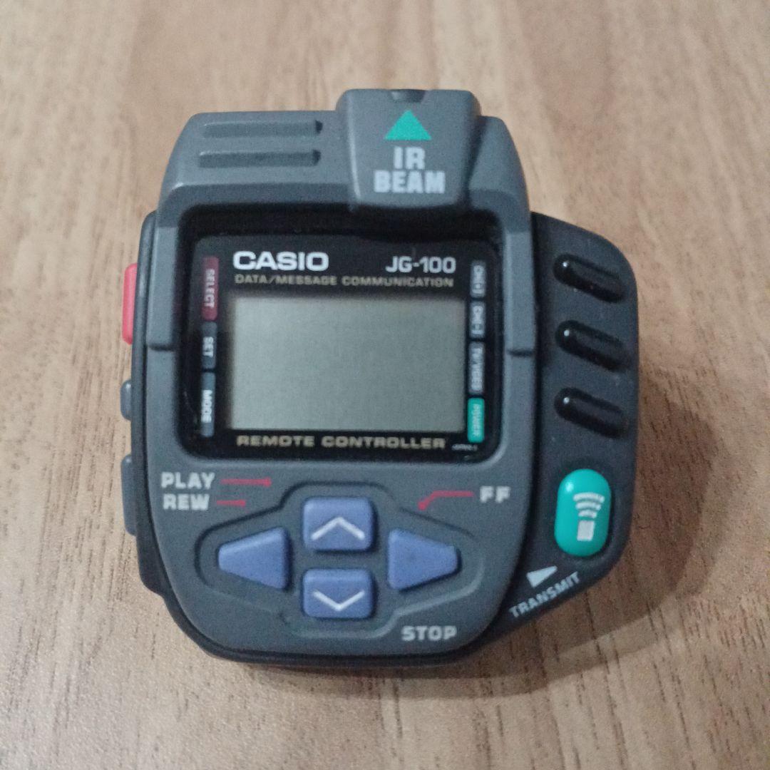 CASIO JG-100 サイバークロス　ジャンク CASIO JG-100 Cyber Cross Remote Japanese Digital Game Watch Rare