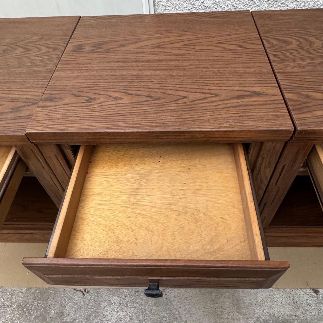 値下げ】②アメリカ軍 米軍払下げ DREXEL ドレクセル社 サイドテーブル