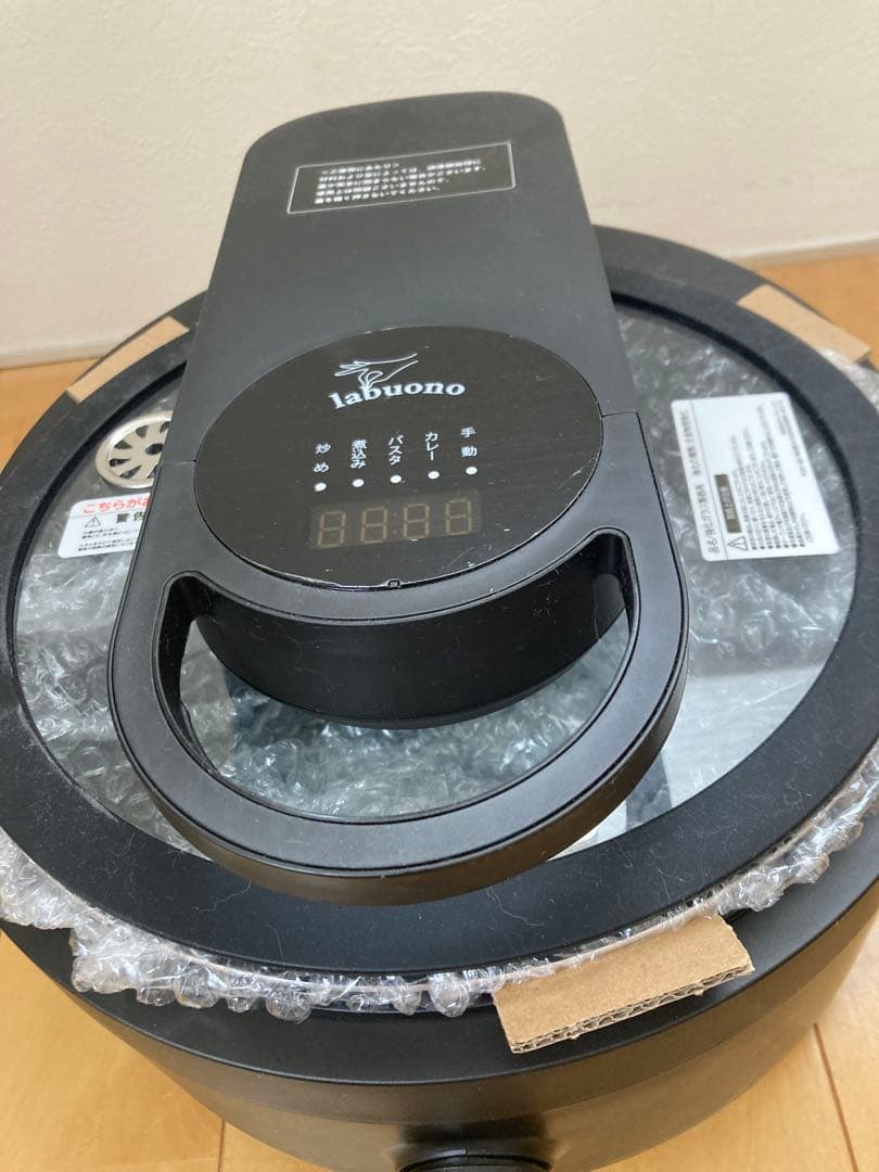 未使用】全自動調理器 ラボーノ 三ツ星シェフ TVG-400K 黒 ブラック