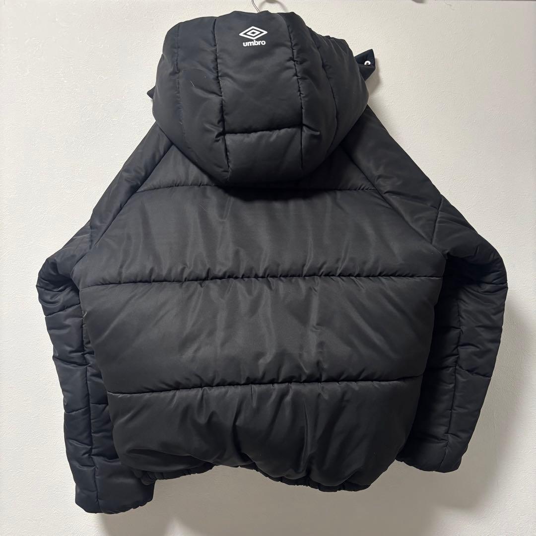 未使用級✨アンブロ×9090 中綿 ダウンジャケット コラボ ブラック M