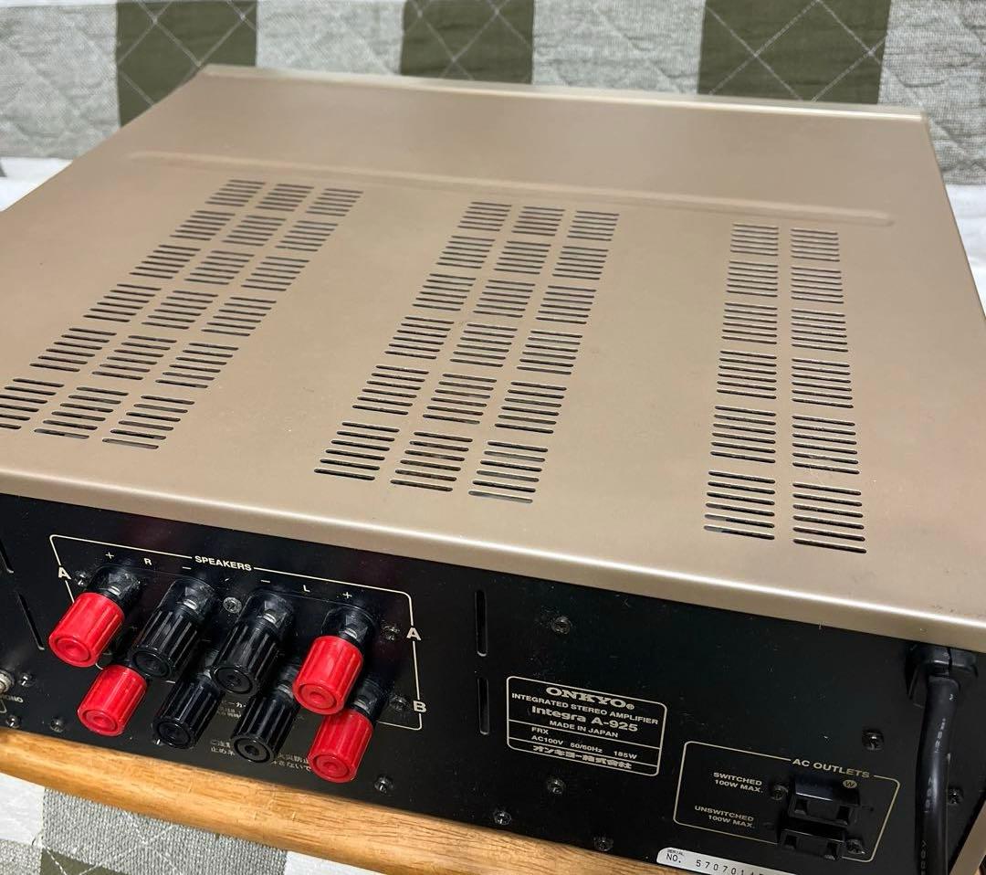 週末値下げ！出力段無帰還！:ONKYO A-925 プリメインアンプ ジャンク