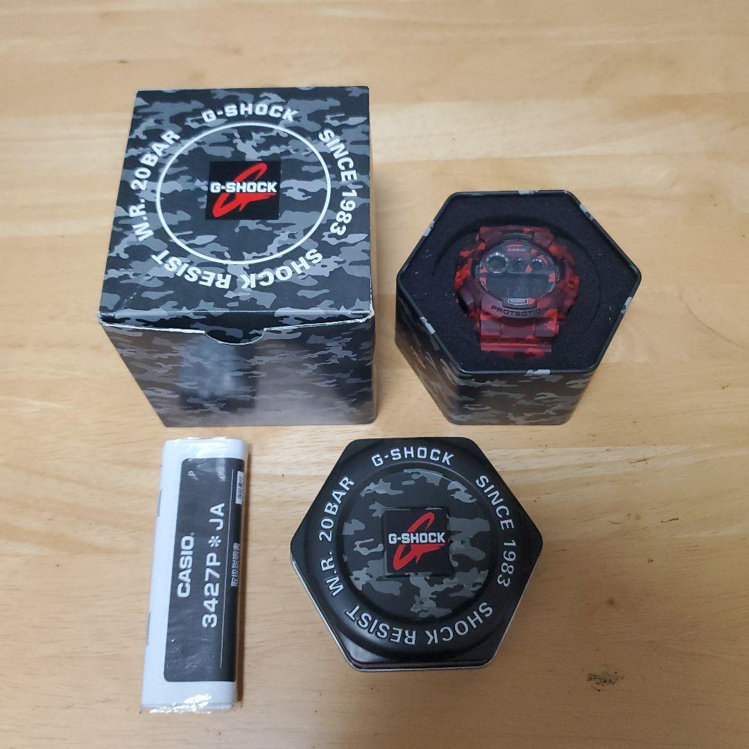 CASIO G-SHOCK 腕時計　G-SHOCK GD-120CM GD120CM-5 | Brown Camo Digital Men's Watch - G-SHOCK | CASIO