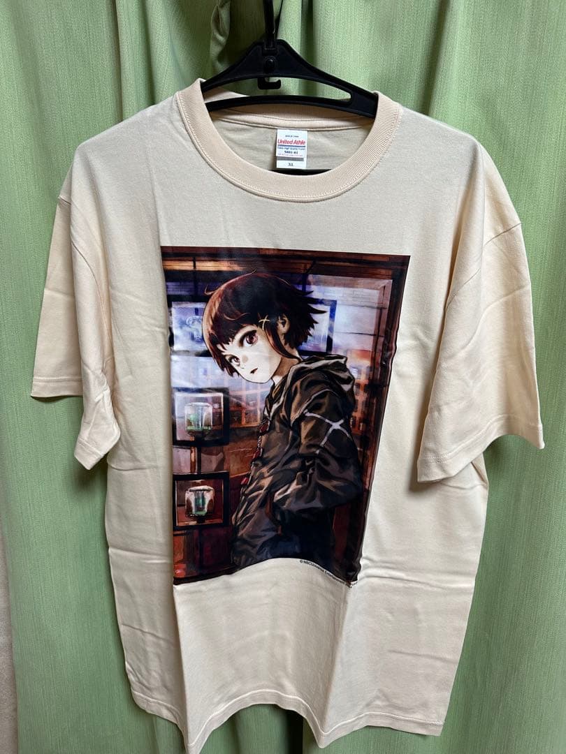 lain Tシャツ CD風アクリルブロック トレーディングミニアクリルブロック