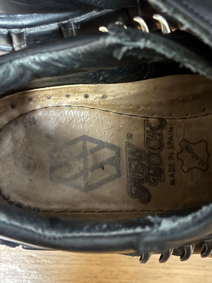 NEW ROCK 215 メタルパーツ 厚底 ブーツ サイバー グランジ 42 - メルカリ