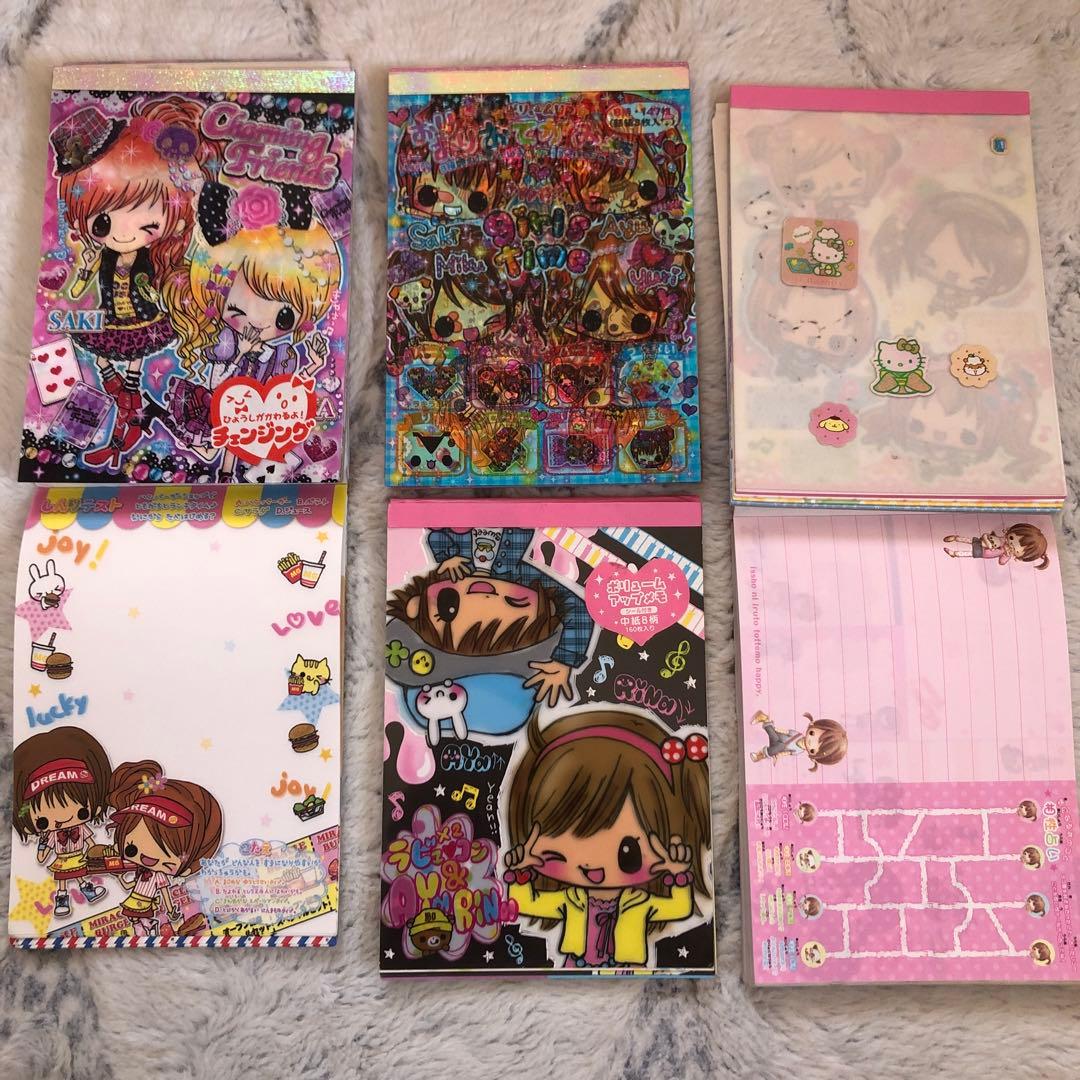 平成レトロ メモ帳 レア 女の子 ギャル ファンシー セット - メルカリ
