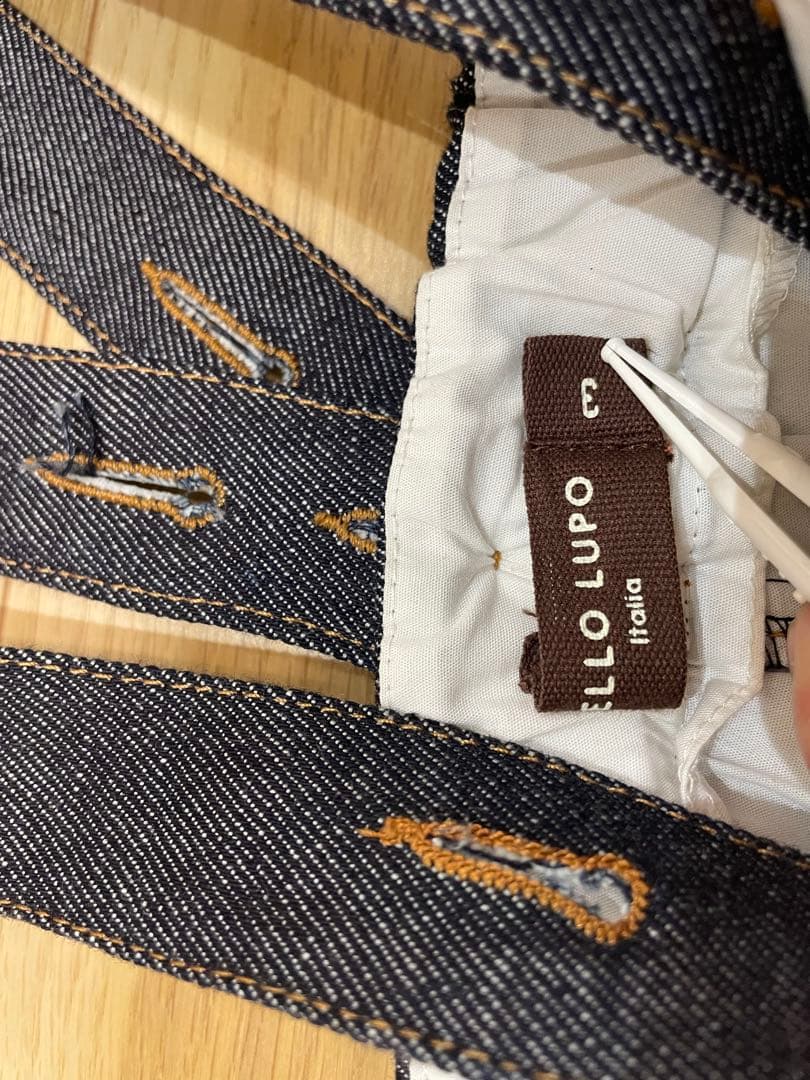 ⭐︎ma様専用⭐︎【新品未使用】HELLO LUPO blue denim 2-3y - メルカリ