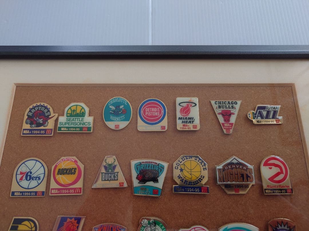 NBA ピンバッジセット 全29種 マクドナルドノベルティ - メルカリ