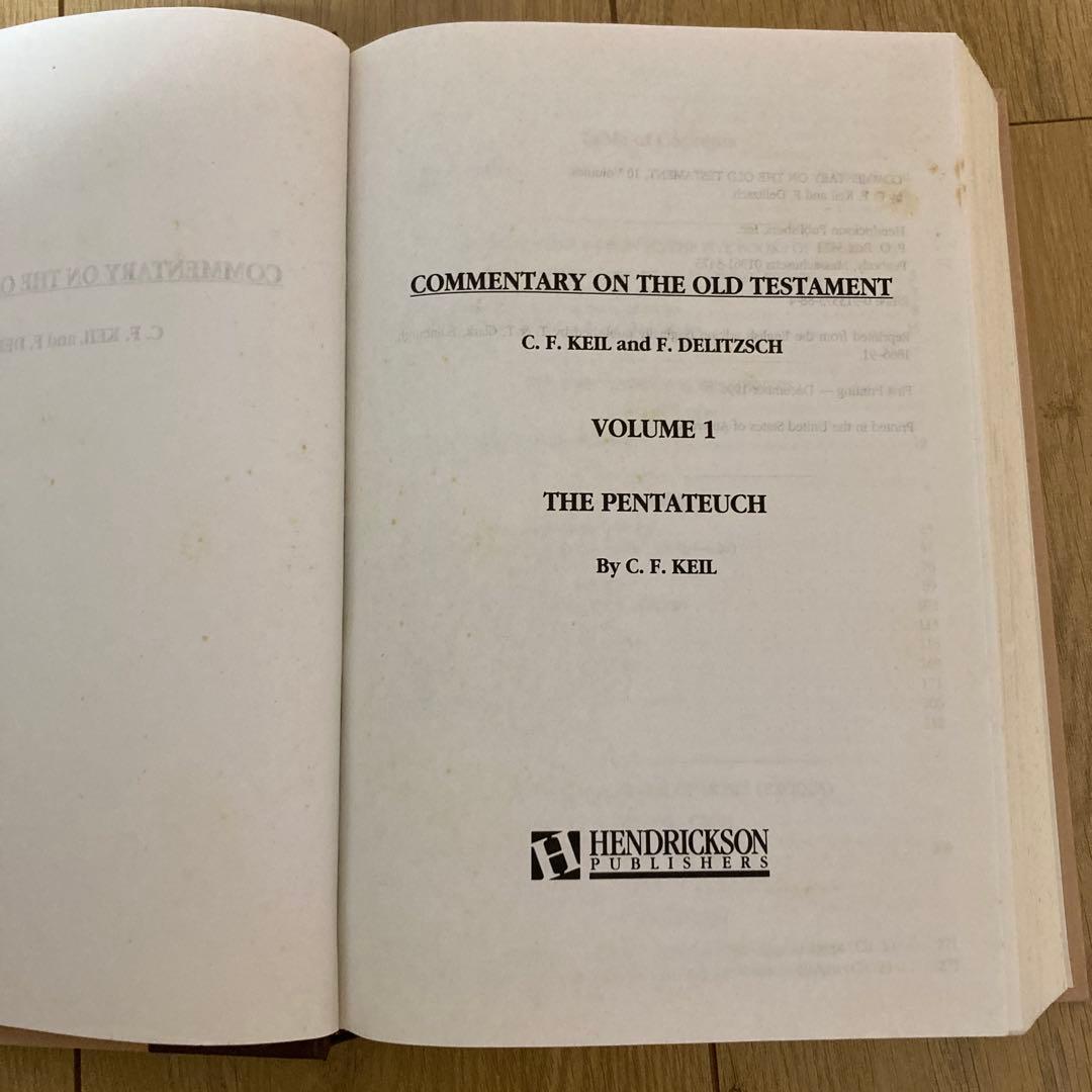 Keil & Delitzsch 旧約聖書注解 （英語）全10巻 - メルカリ