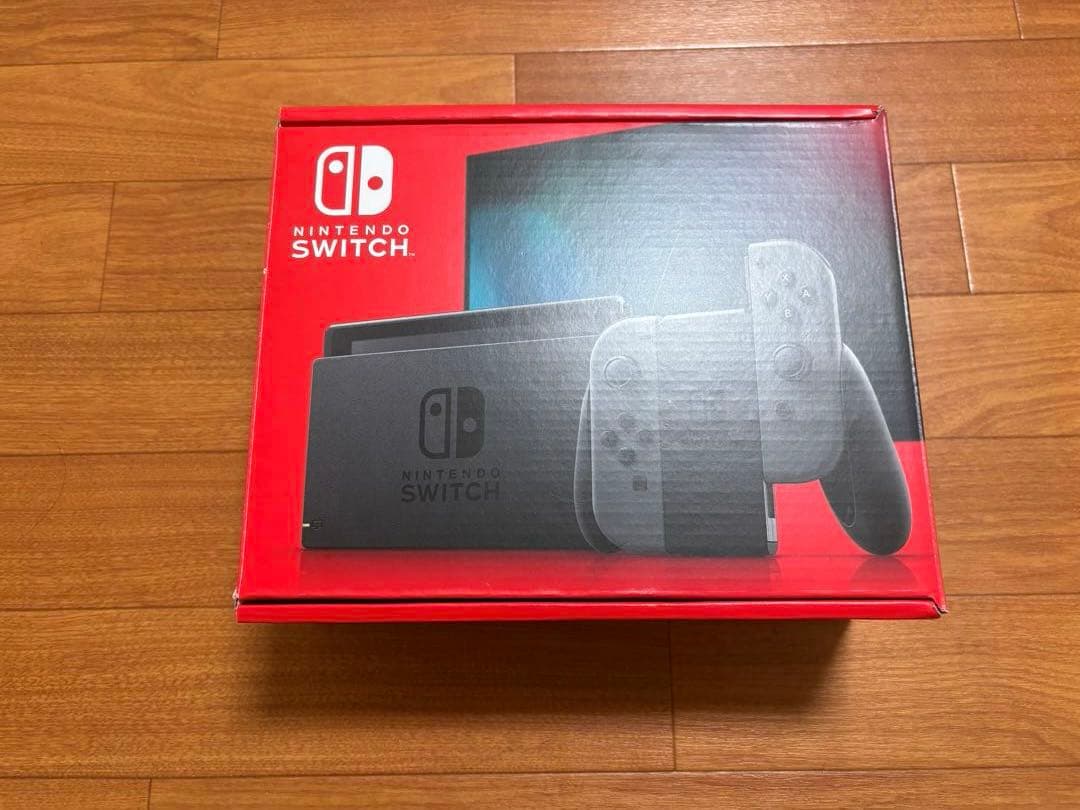 未使用 Nintendo Switch グレー 本体 Nintendo Switch 任天堂 [グレー] [型番:HAD-S-KAAAH]【新品・国内正規