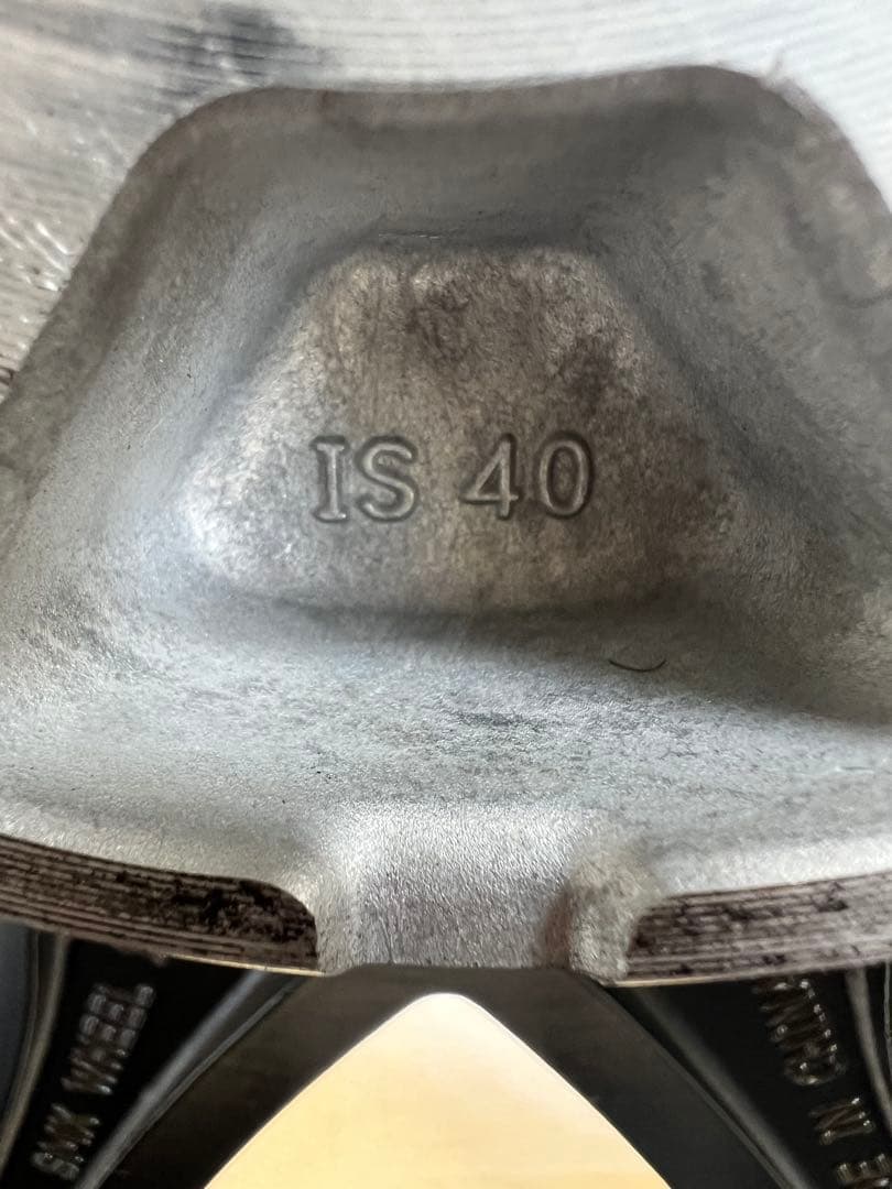 美品★鋳造FORGED★LONGINUS 19インチ 8.0J 40 114.3