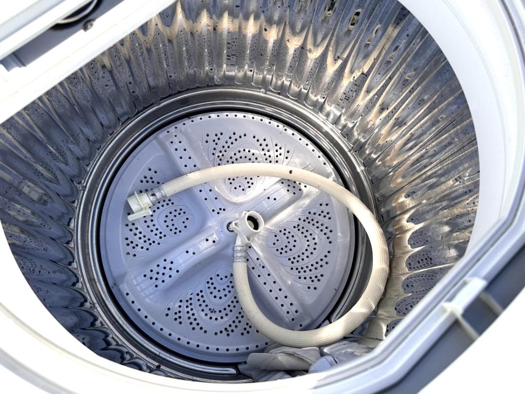 シャープ 縦型全自動洗濯乾燥機 5.5kg ES-TX5F-S 2022年製