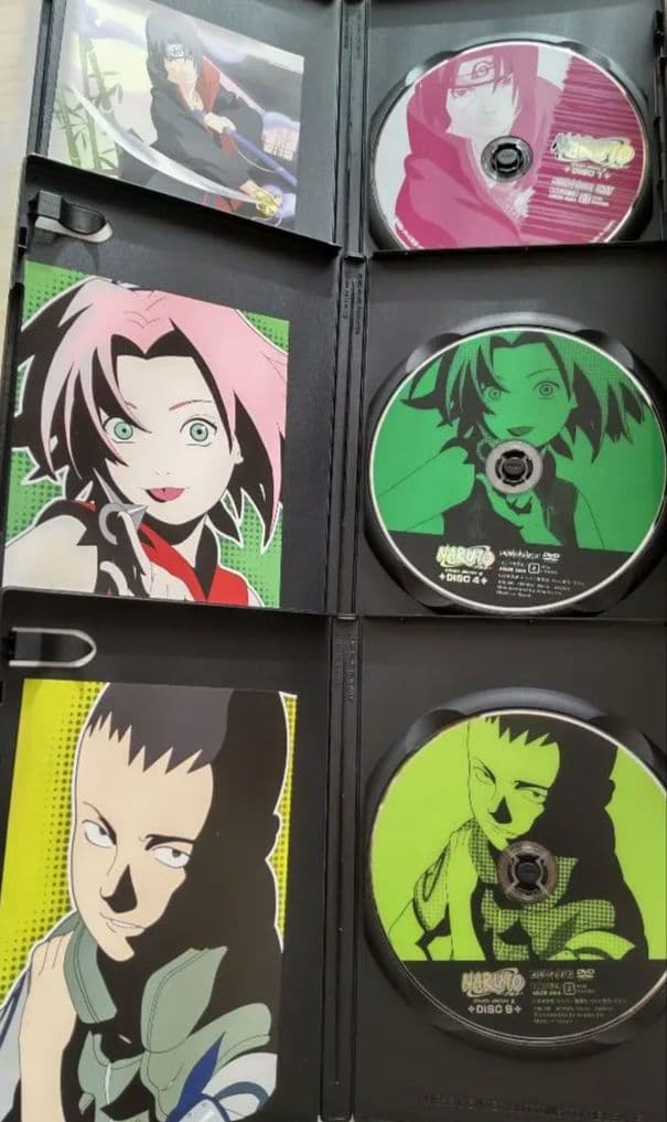 NARUTO～ナルト～DVD-BOX Ⅲ 激突!ナルトvsサスケ 完全生産限定版