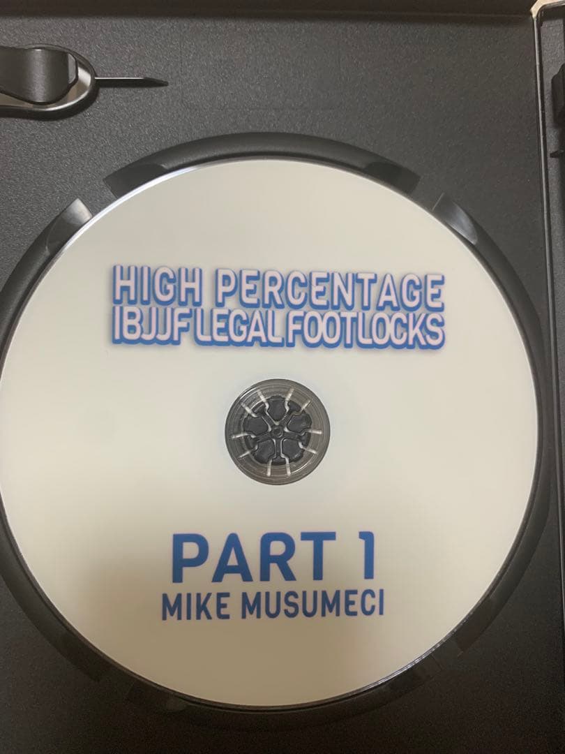 マイキームスメシ　フットロック　柔術　DVD MIKEY MUSUMECI