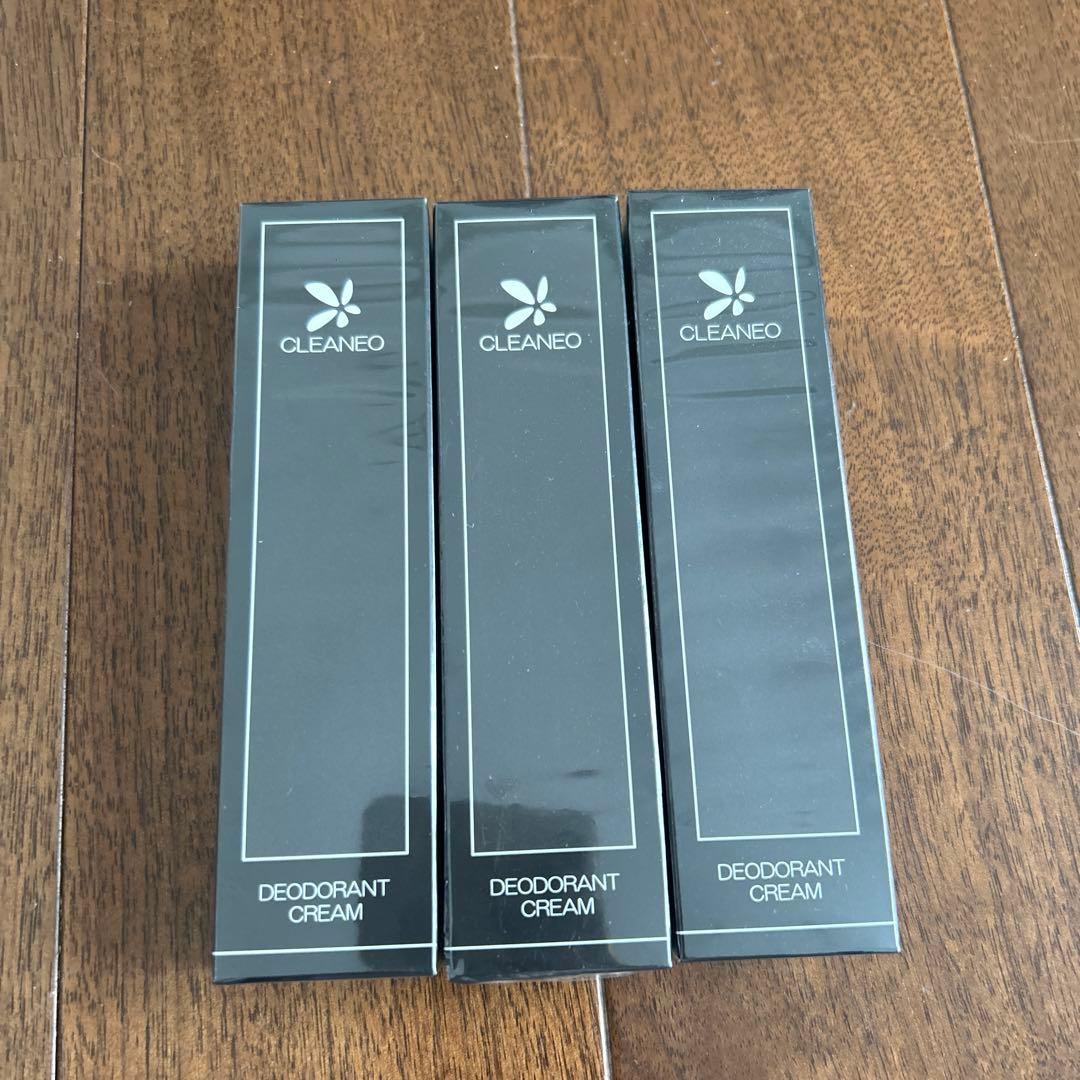 クリアネオ　CLEANEO 新品　未開封　30g 3個セット 新品未開封】クリアネオCLEANEO デオドラントクリーム 30g 3本セット