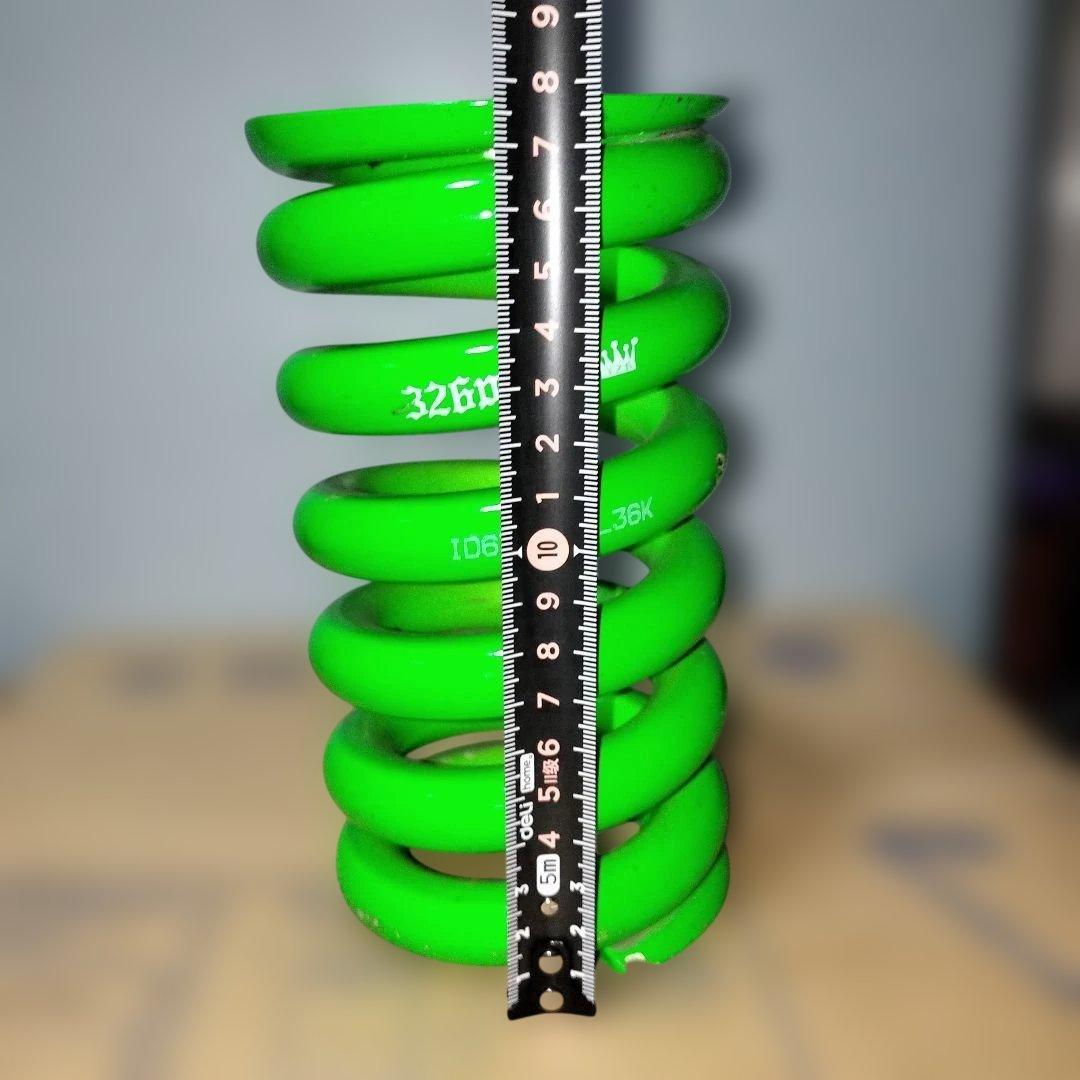 n*b様 326power チャラバネ ID63_H180_36K 緑 - メルカリ