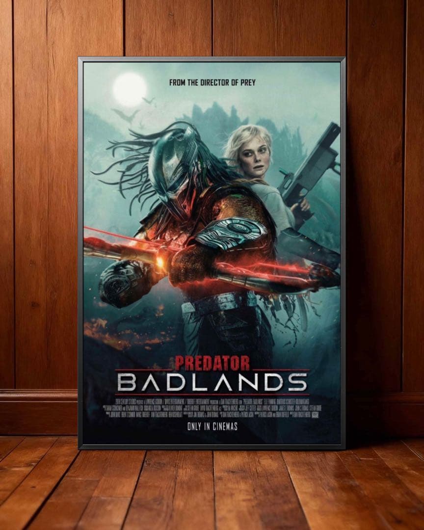 枚数限定*映画館用両面印刷ポスターINTL版:プレデター バッドランド