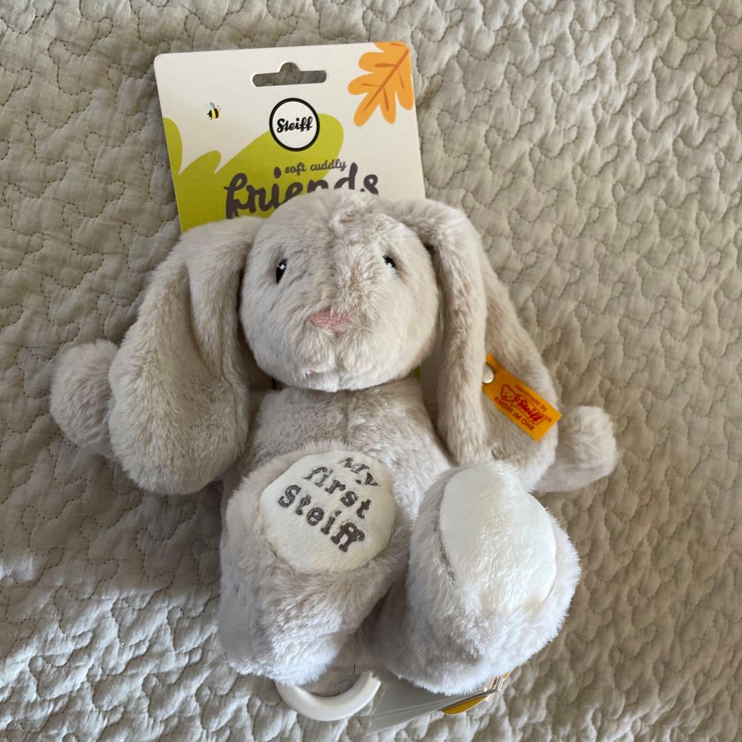 シュタイフ オルゴール付きうさぎぬいぐるみ - メルカリ