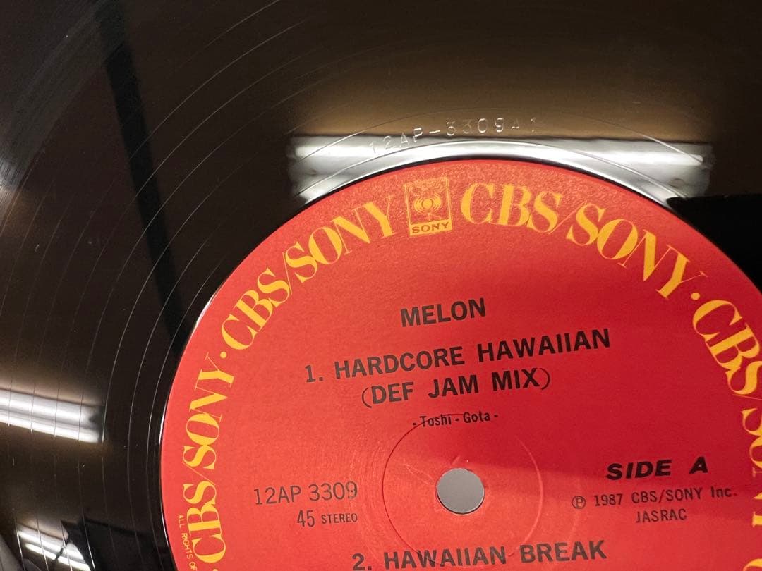 帯付 12AP-3309 MELO 邦楽レコード 美盤 1987年盤 12” - 邦楽安価